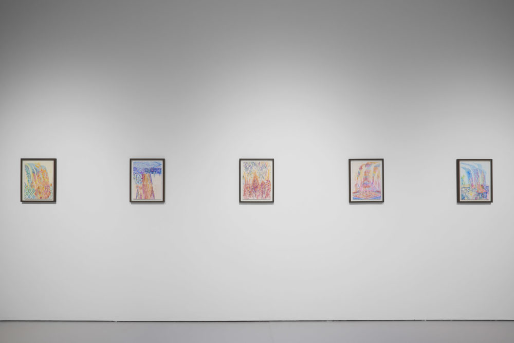 Alex Cecchetti, At the Gates of the Music Palace (2018) Installation view, Spike Island, Bristol