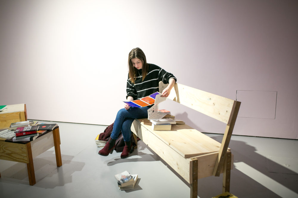 Alex Cecchetti, At the Gates of the Music Palace (2018) Installation view, Spike Island, Bristol