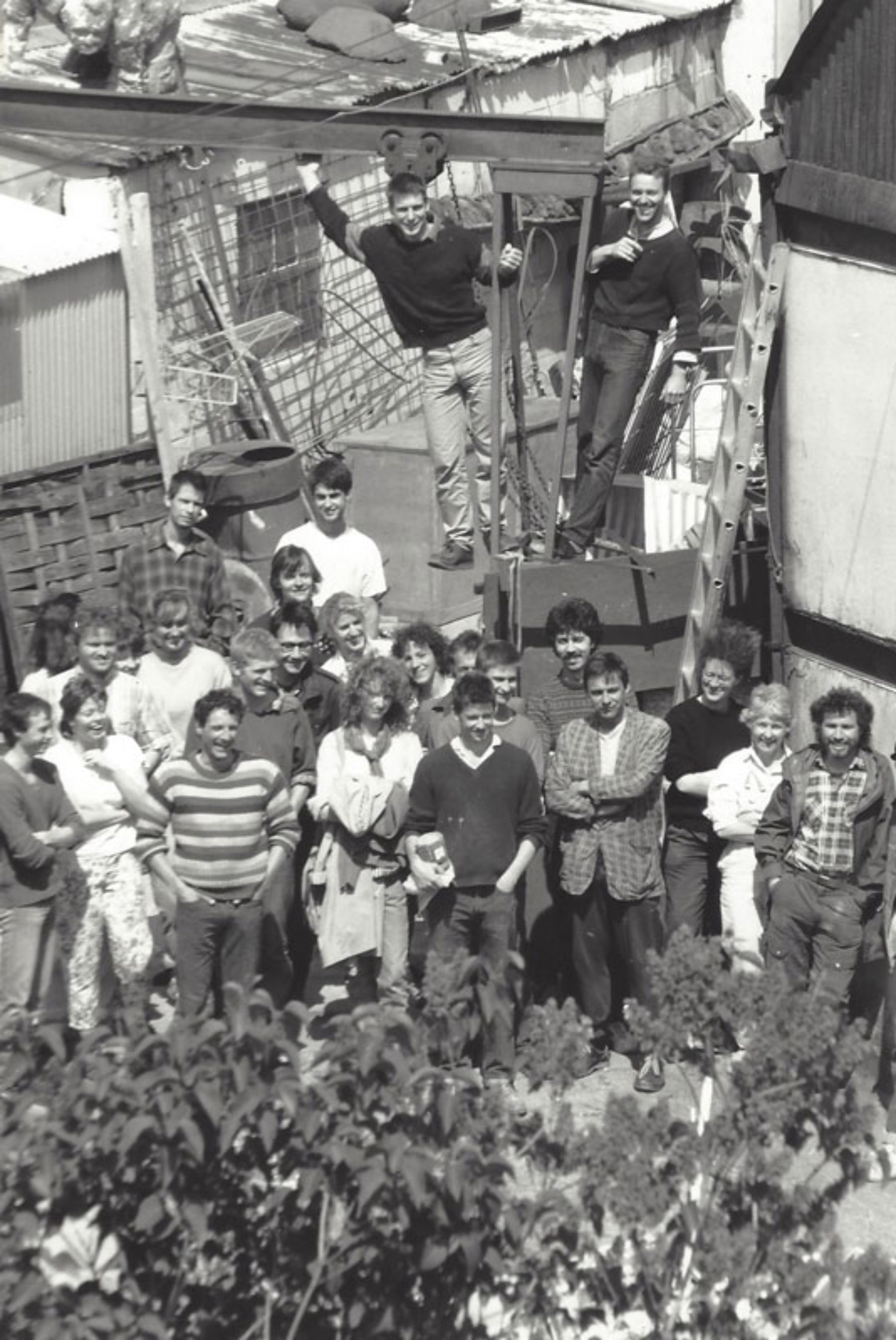 Artspace studio artists and founders c. 1980s