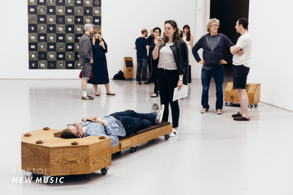 Bristol New Music 2018 AUDINT Spike Island Bristol. Photo by Dominika Scheibinger