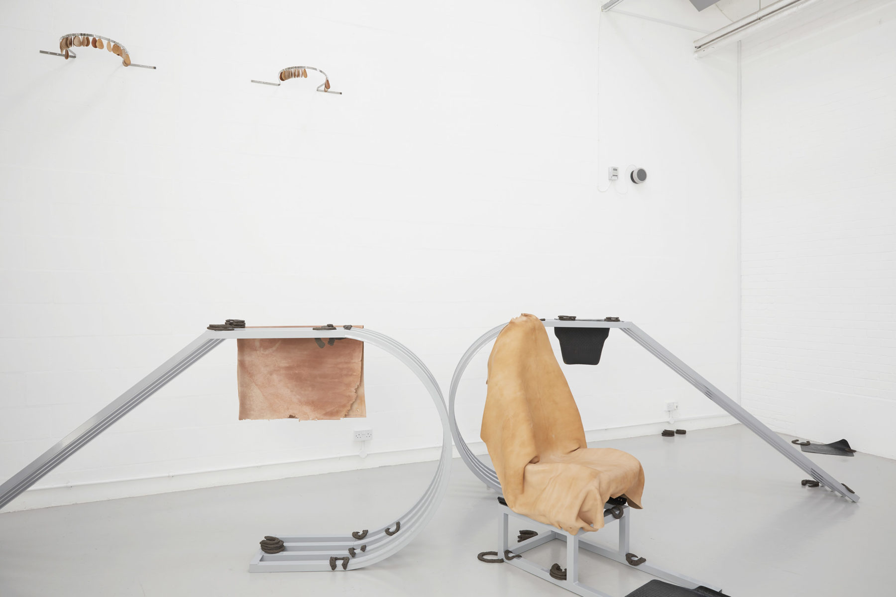 Harriet Bowman All Round-er (sad sale) (2018) Installation view, Spike Island. Photograph by Stuart Whipps.