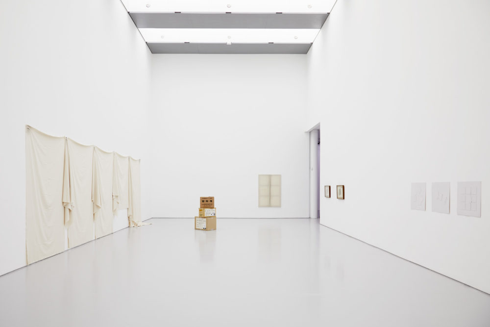 Kim Yong-Ik, I Believe My Works Are Still Valid (2017) Installation view, Spike Island, Bristol. Courtesy the artist and Kukje Gallery. Photograph by Stuart Whipps