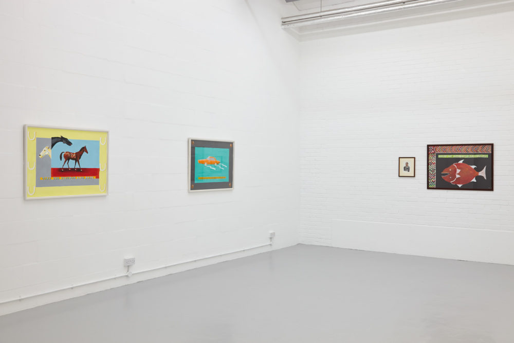 Lubaina Himid Installation view, Navigation Charts Spike Island (2017) Courtesy the artist, Hollybush Gardens. Photograph by Stuart Whipps