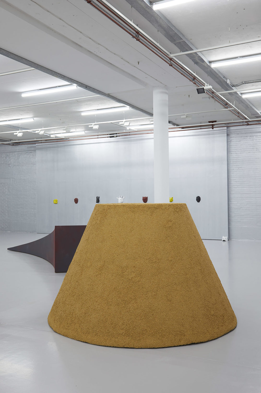 Mai-Thu Perret The Blazing World (2019) Installation view, Spike Island, Bristol. Works courtesy the artist and Simon Lee Gallery. Photograph by Stuart Whipps