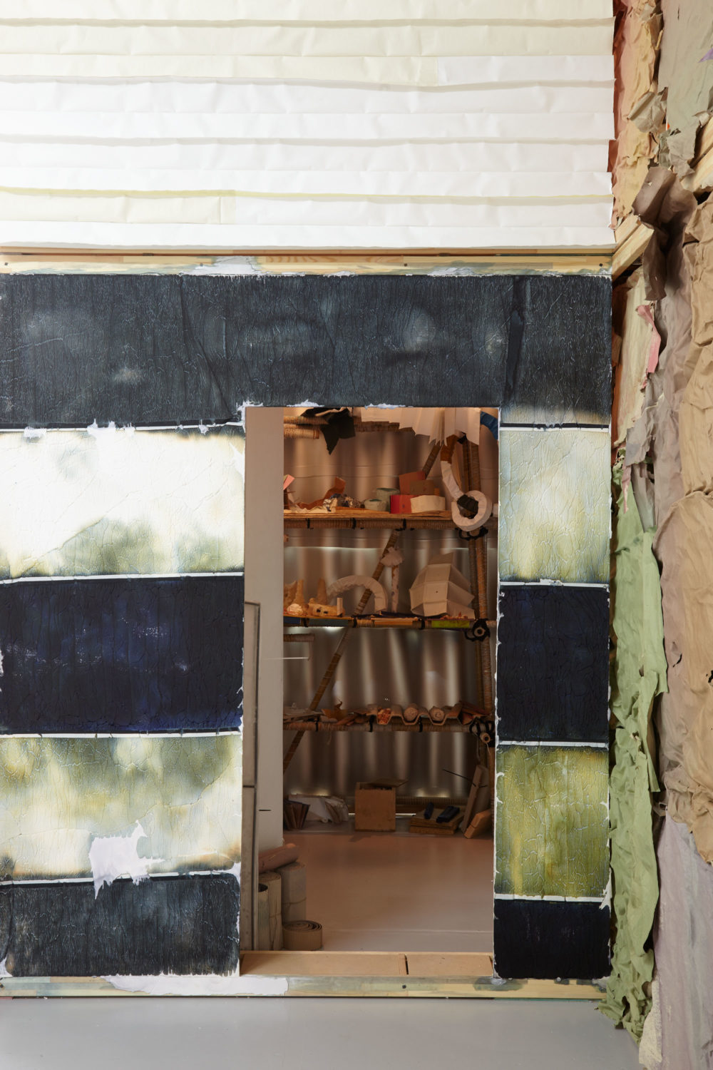 Michael Beutler, Haus Beutler (2014/16) Installation view, Pump House (2016) Spike Island. Photograph by Stuart Whipps