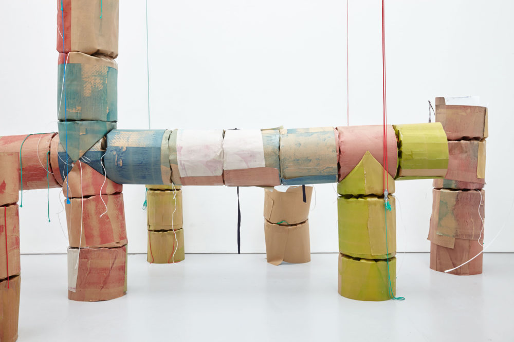 Michael Beutler, Tea Factory (2016) Installation view, Pump House (2016) Spike Island. Photograph by Stuart Whipps