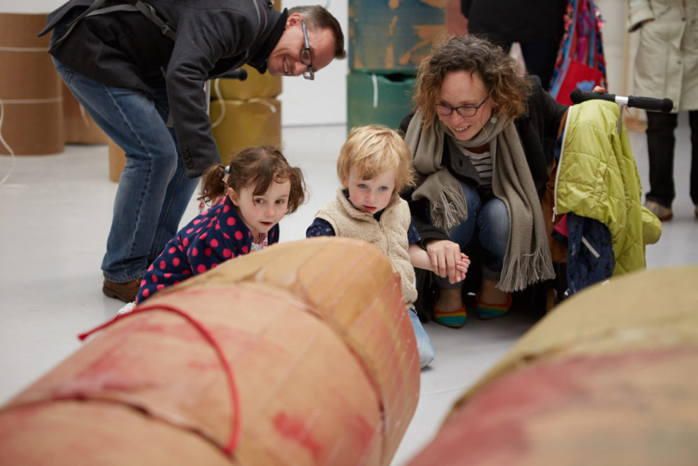 Michael Beutler, Pump House (2017) Installation view, Spike Island. Photograph by Max McClure