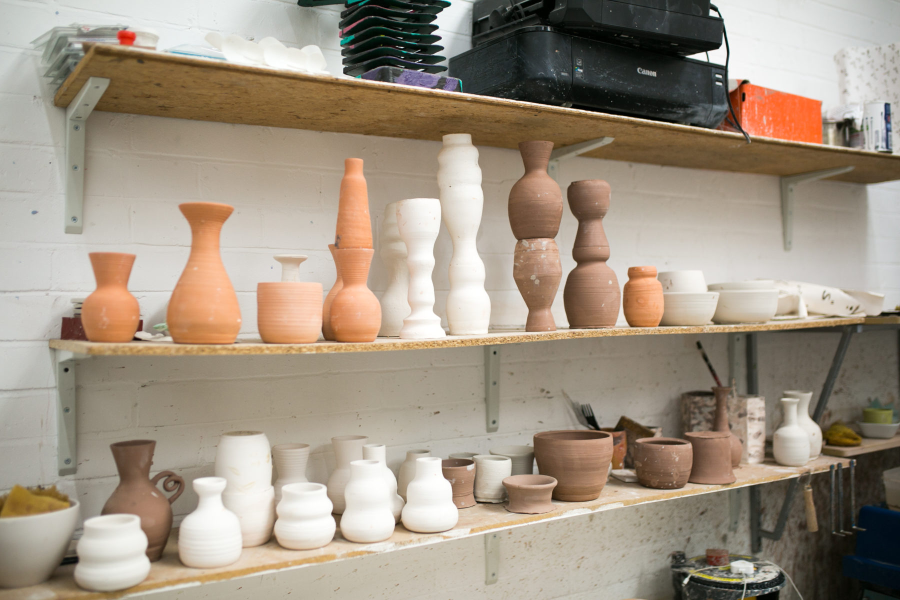 Artists' Studios at Spike Island: Sarah Wilton. Photograph by Lisa Whiting