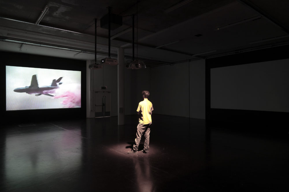 Charlie Tweed Notes Part I, II, & II installation view., Spike Island. Photograph by Stuart Bunce