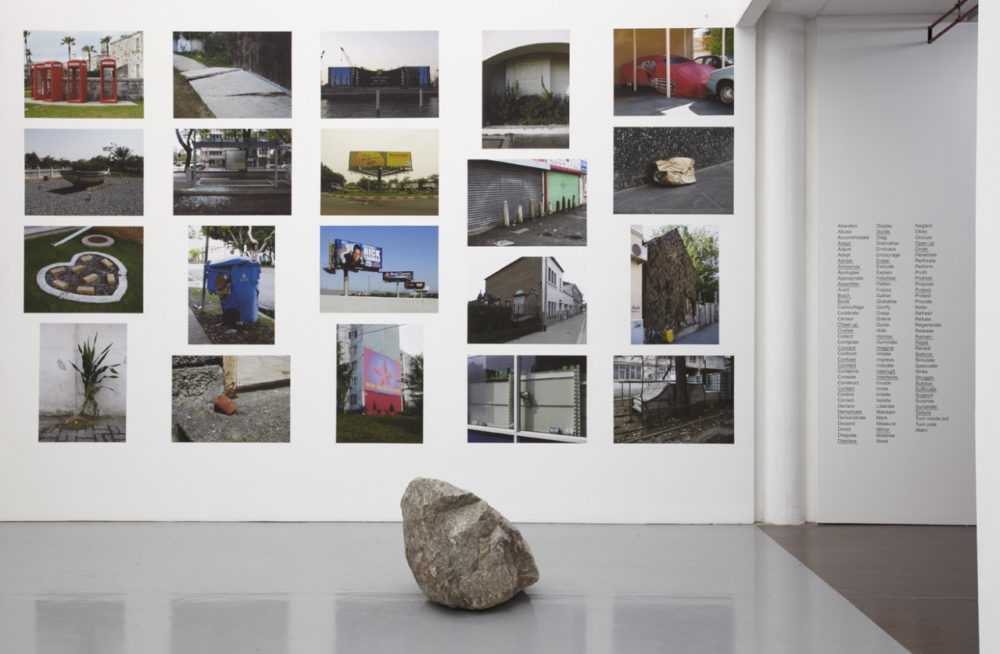 Marjolijn Dijkman Theatrum Orbis Terrarum installation view. Photograph by Stuart Whipps