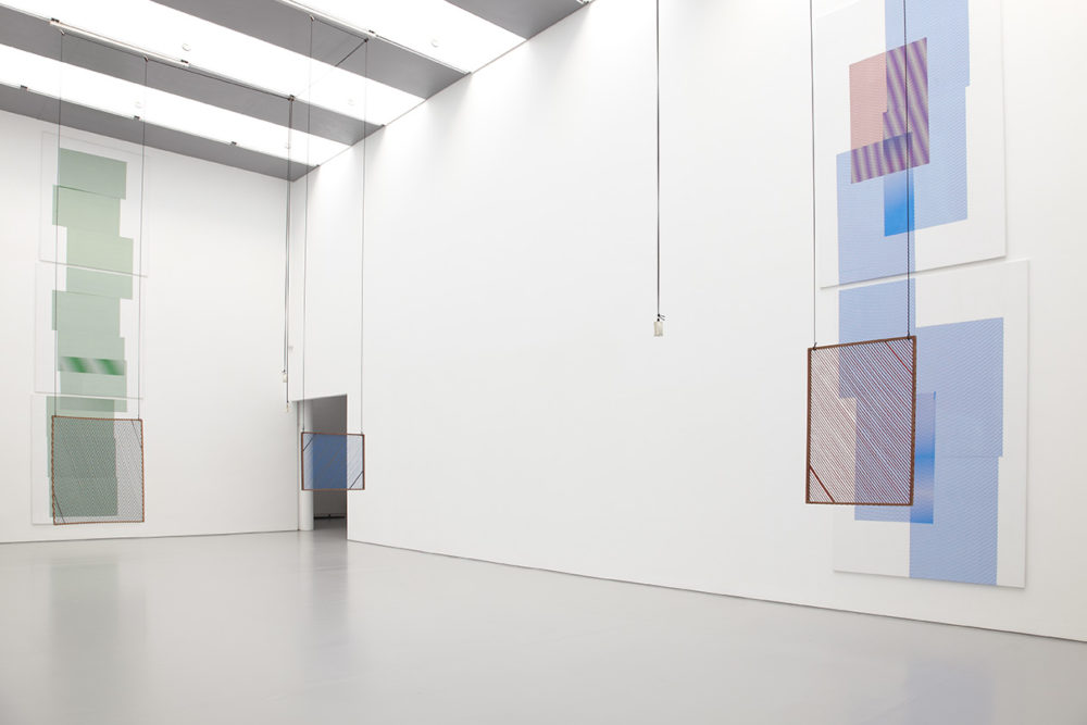 Melissa Gordon, Material Evidence (2013) Installation view, Spike Island, Bristol. Photograph by Stuart Whipps