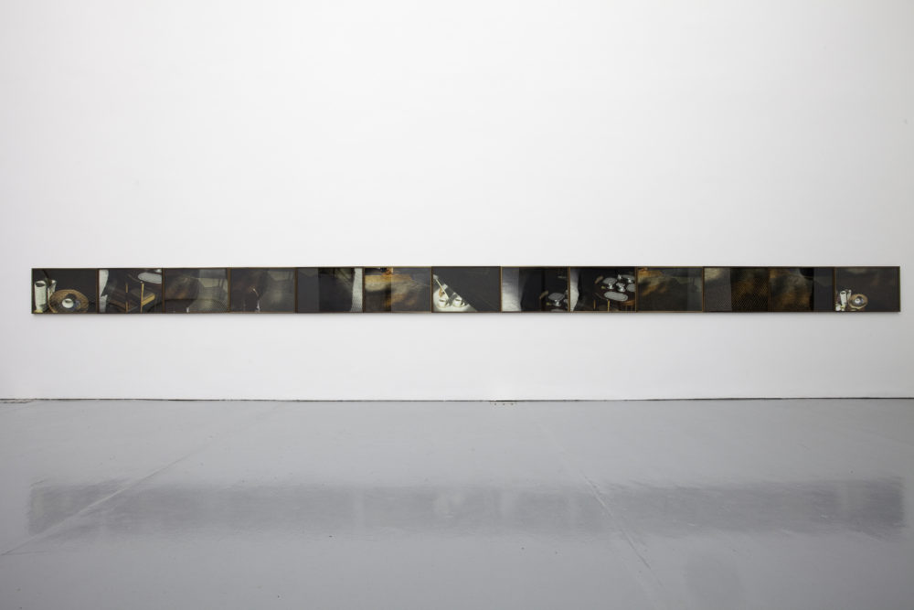 Sean Edwards Tea at my Father's House (Parts One to Thirteen) (2011). Photograph by Jamie Woodley