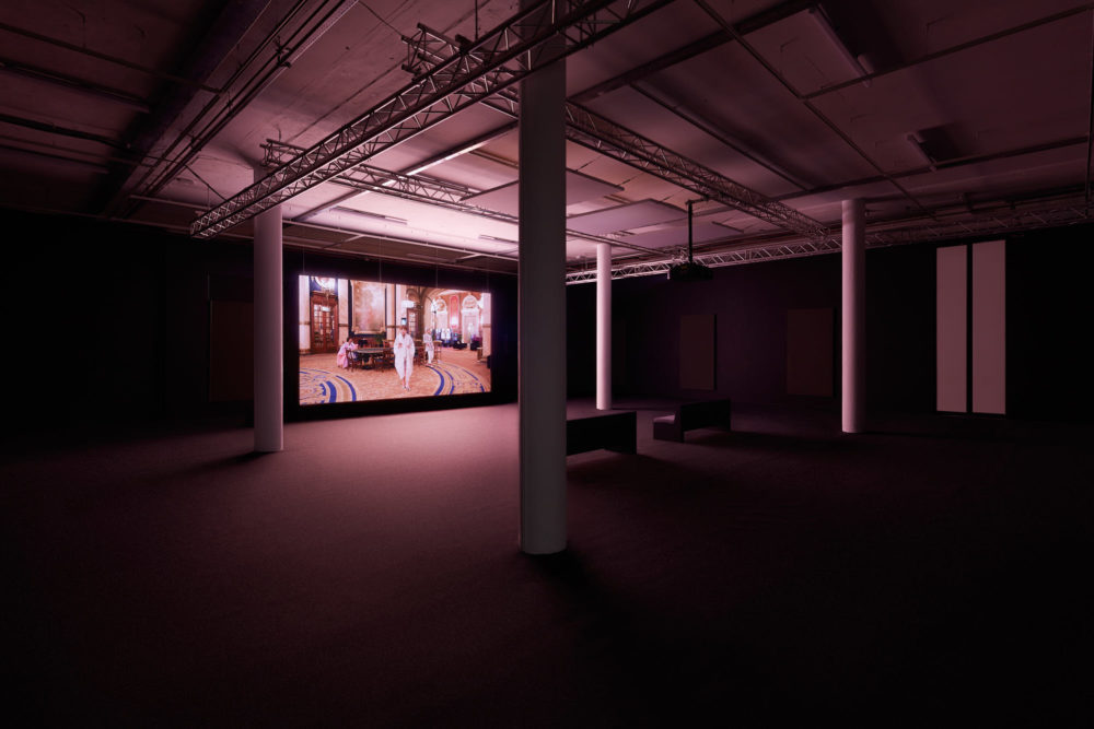 Paul Simon Richards, Quasi-Monte Carlo (2019) Installation view, Spike Island. Photograph by Max McClure