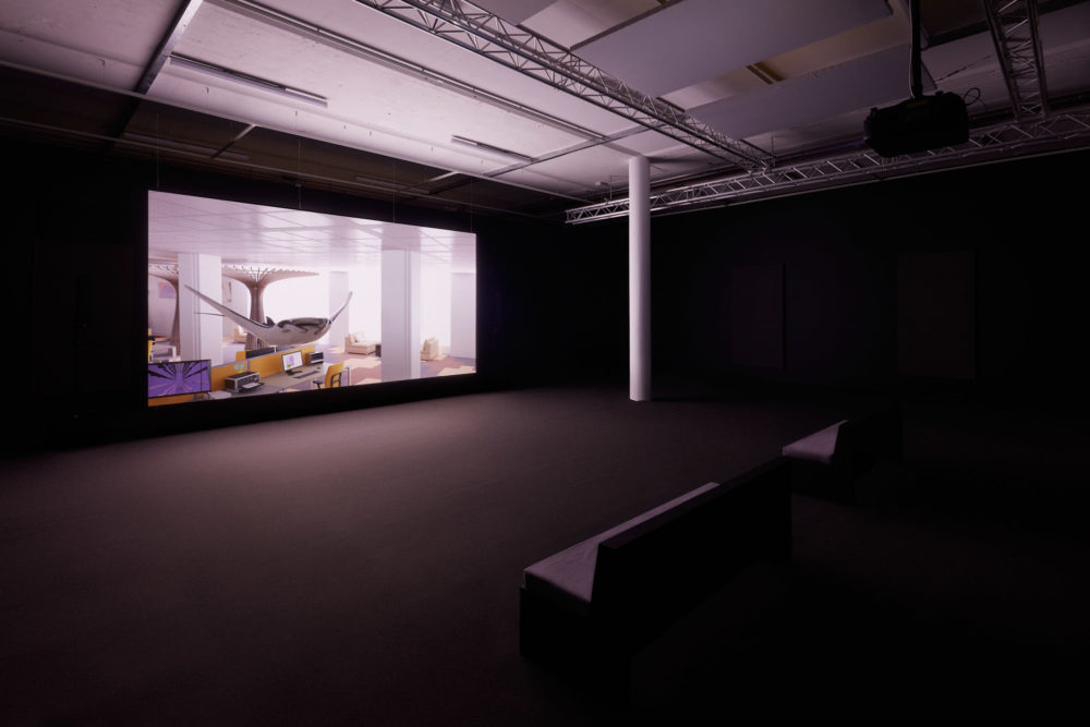 Paul Simon Richards, Quasi-Monte Carlo (2019) Installation view, Spike Island. Photograph by Max McClure