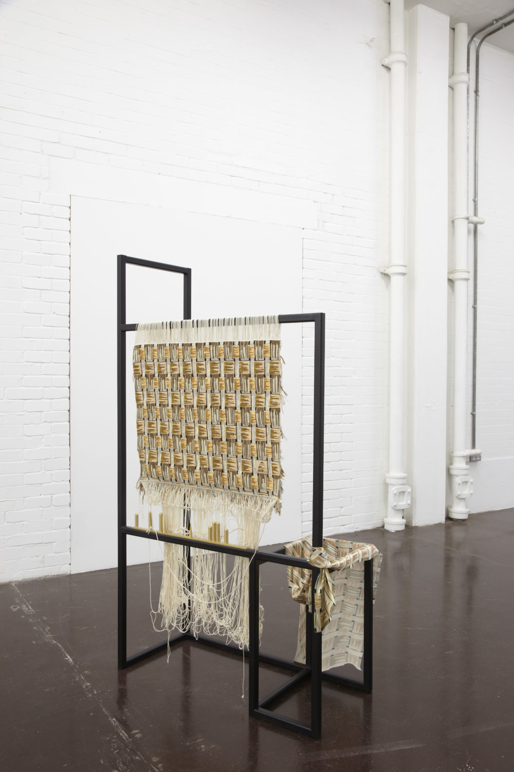 Structure & Material (2011) installation view, Spike Island, Bristol. Photograph by Stuart Whipps