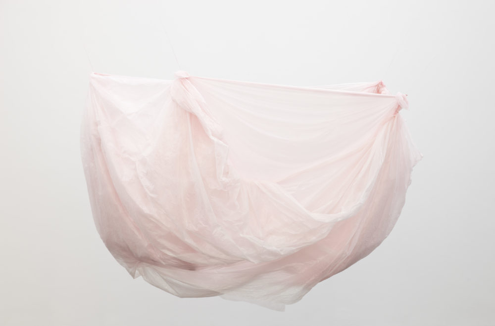 Karla Black What to Ask of Others (2011). Installation view, Spike Island. Photograph by Stuart Whipps