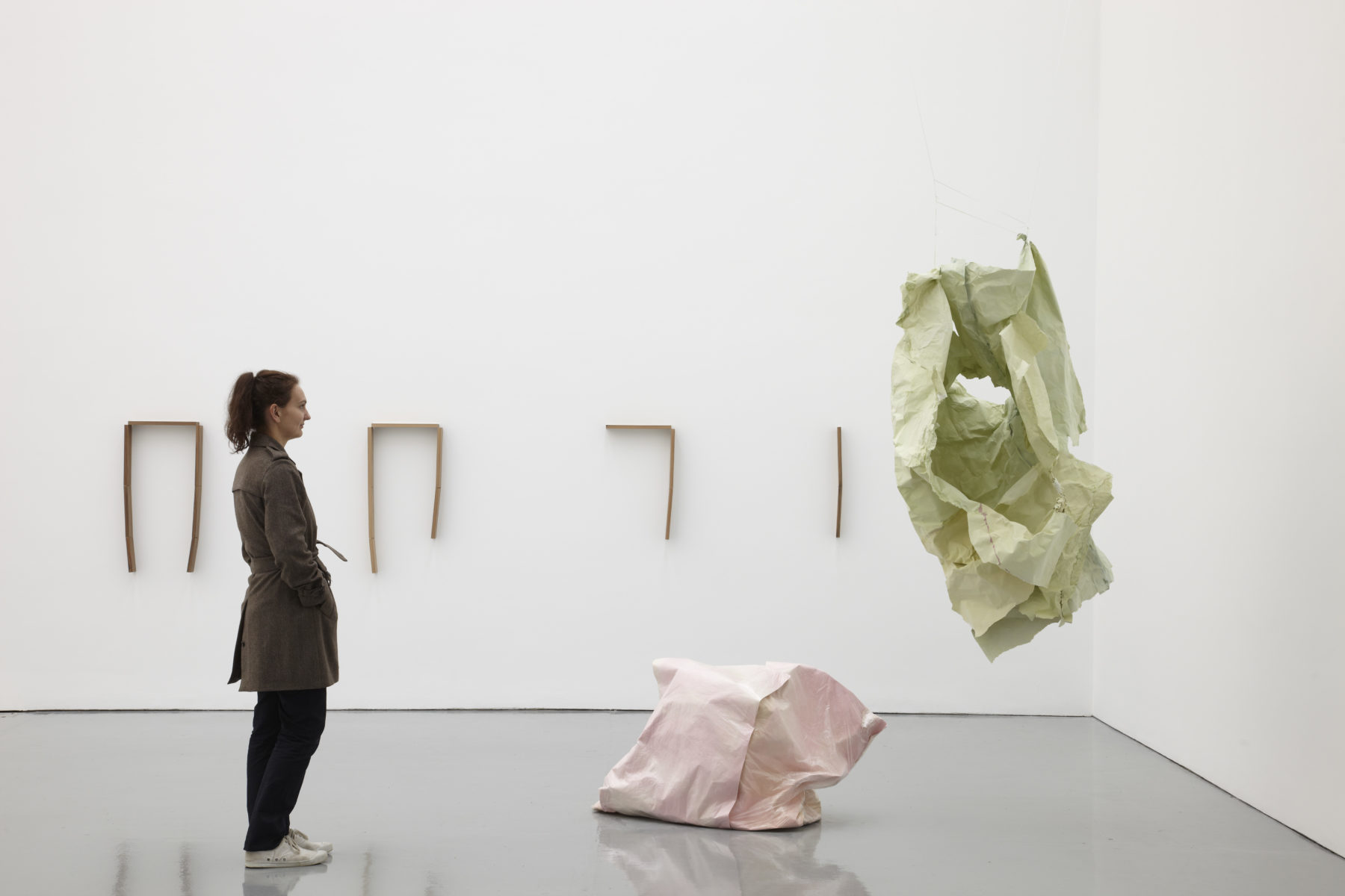 Structure & Material (2011) installation view, Spike Island, Bristol. Photograph by Stuart Whipps