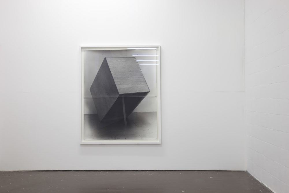 Structure & Material (2011) installation view, Spike Island, Bristol. Photograph by Stuart Whipps