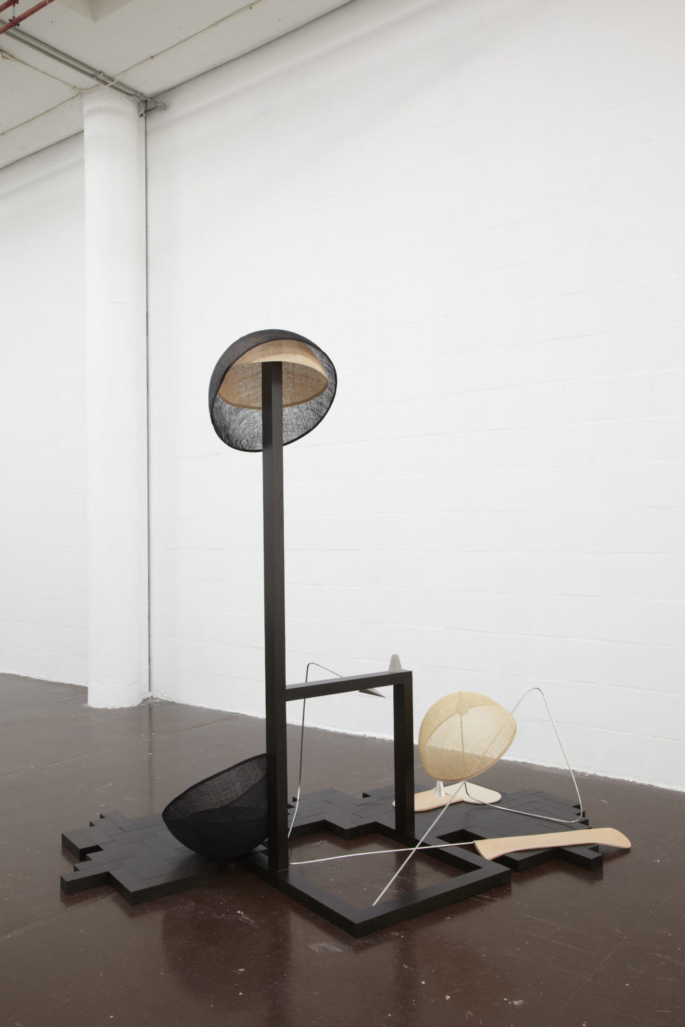 Structure & Material (2011) installation view, Spike Island, Bristol. Photograph by Stuart Whipps