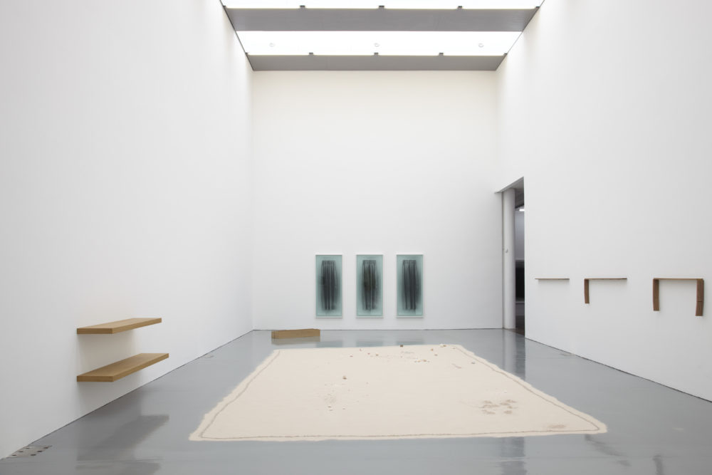 Structure & Material (2011) installation view, Spike Island, Bristol. Photograph by Stuart Whipps