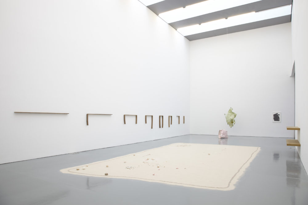 Structure & Material (2011) installation view, Spike Island, Bristol. Photograph by Stuart Whipps