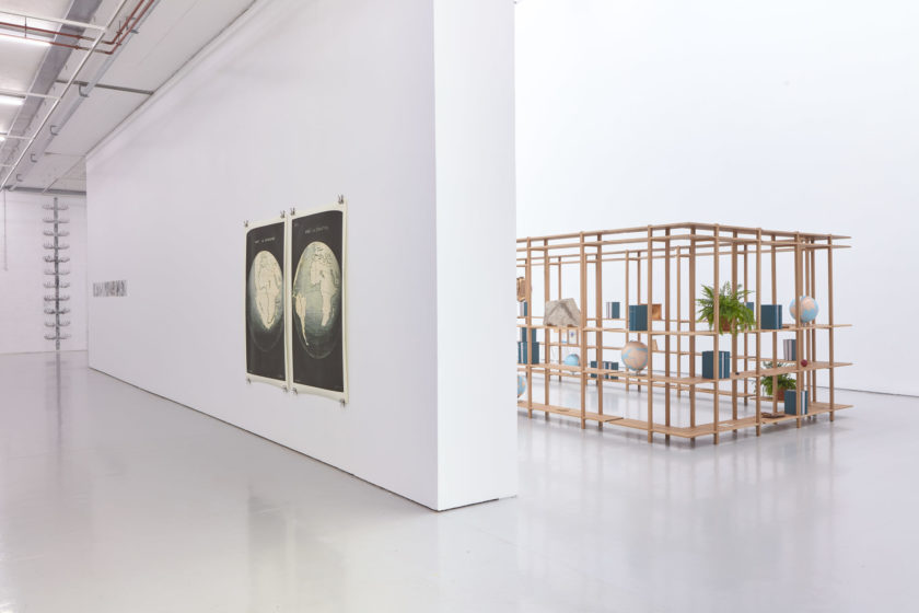 Installation view of Meriç Algün's exhibition