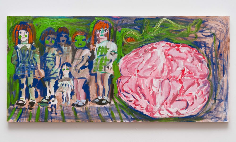 Lucy Stein, Precognition (2021), Oil on canvas