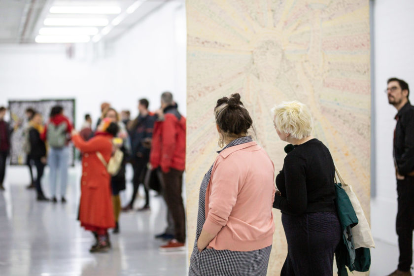 Pacita Abad_Life in the Margins (2020) Installation view, Spike Island, Bristol. Photograph by Lisa Whiting