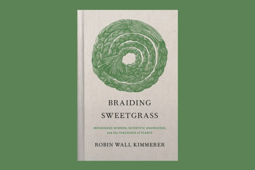 Image of the book Braiding Sweetgrass by Robin Wall Kimmerer