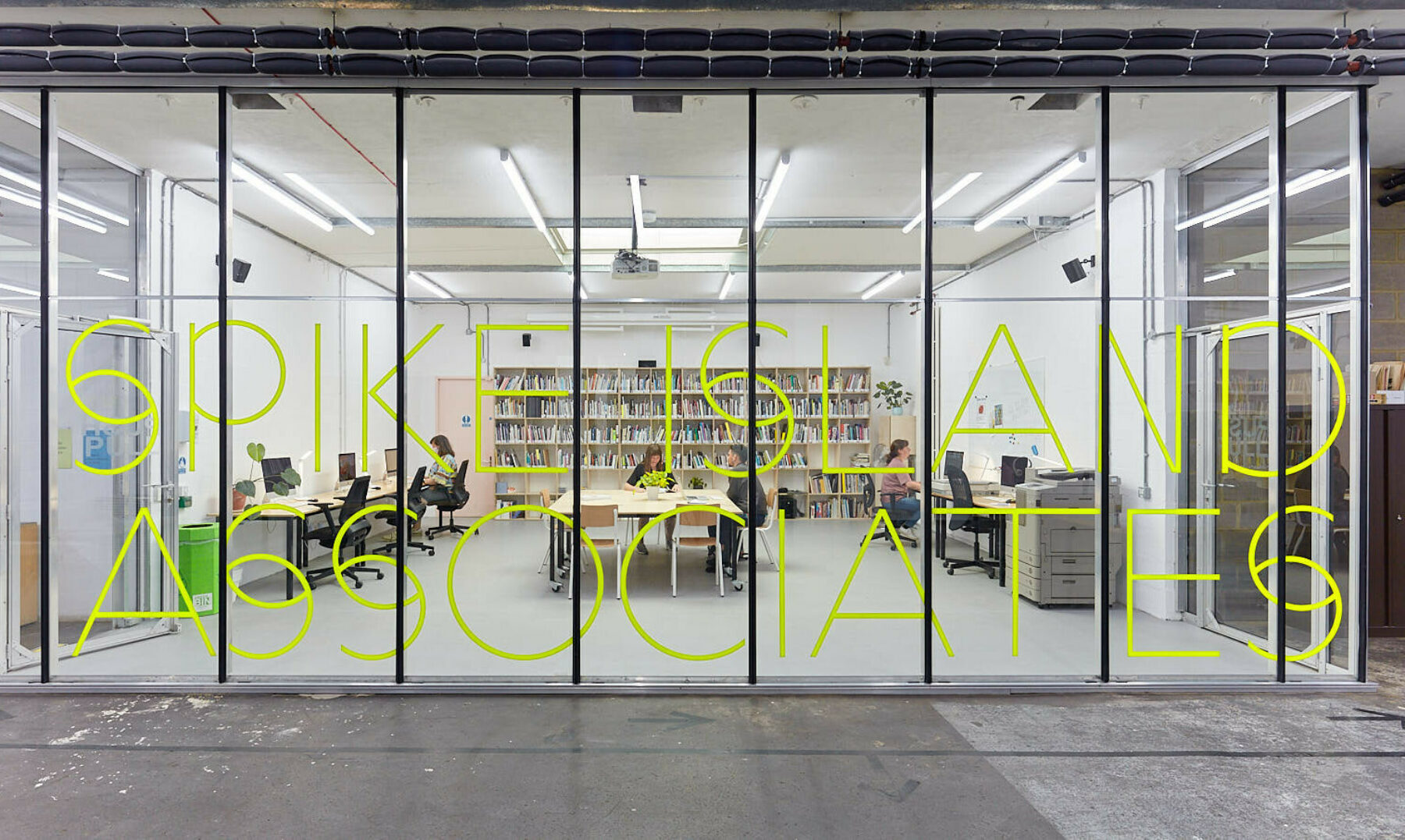 An image of the Spike Island Associates workspace.