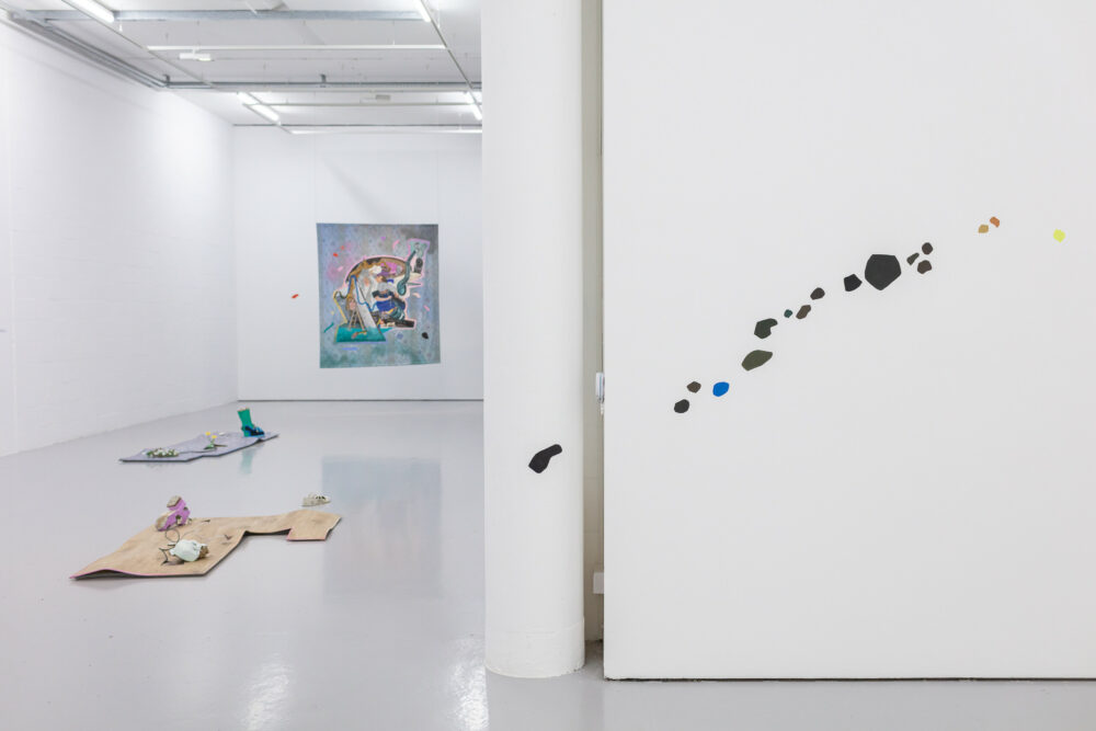 Flo Brooks' exhibition 'Harmonycrumb' in Spike Island's gallery