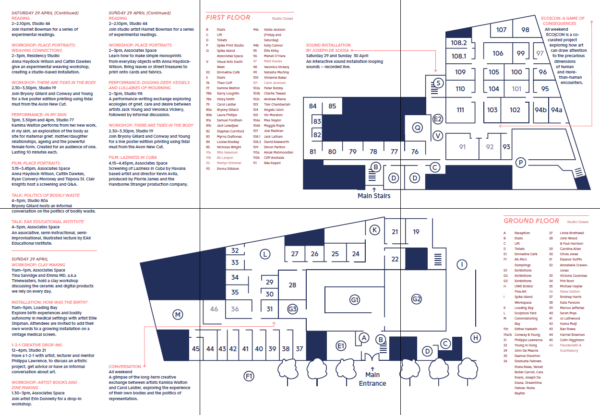 Open studios map: download