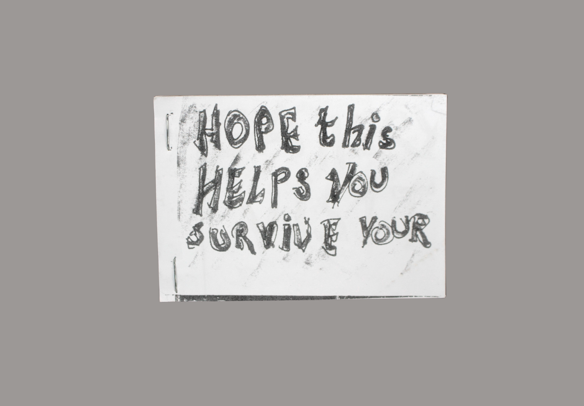Beverly Buchanan, Hope This Helps You Survive Your Gallery Visit